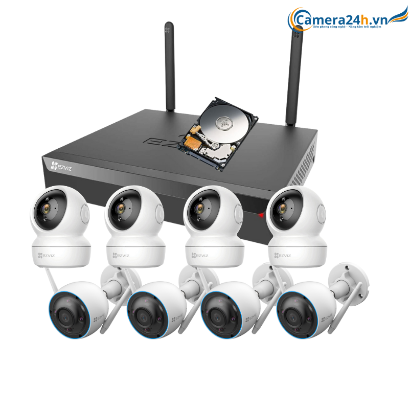 Bộ Kit camera IP Wifi EZVIZ Mắt