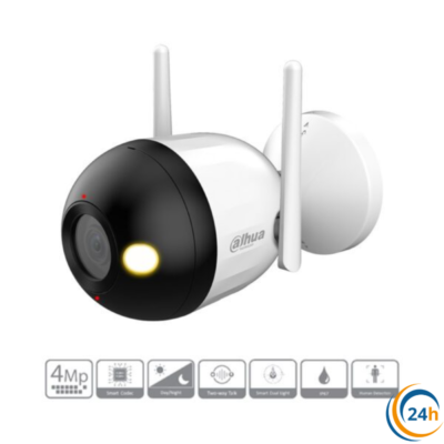 camera ip wifi bullet c1 4mp smart dual light dahua dh f4c pv 1
